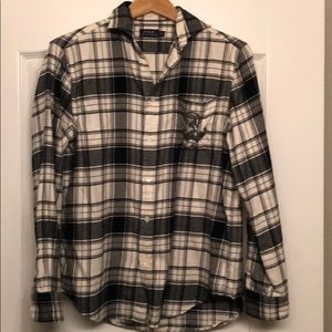 Polo Ralph Lauren black and white flannel size M
